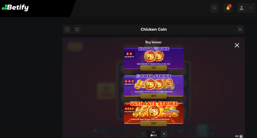 Chicken Coin Inout Games Gioco da Casinò