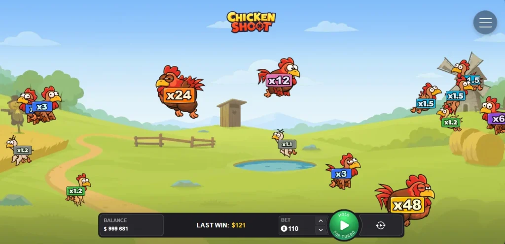 Chicken Shoot Inout Games