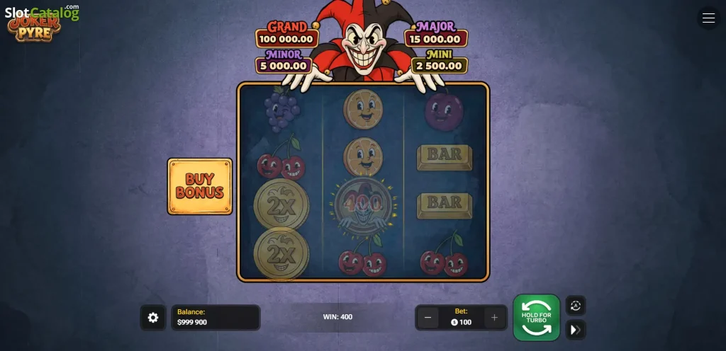 Joker Pyre Inout gioco da casinò