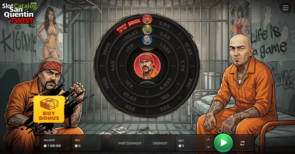 Twist San Quentin Inout Games Demo: come giocare gratis prima dell'iscrizione