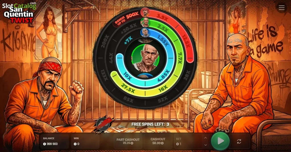 Twist San Quentin Inout Games Demo: come giocare gratis prima dell'iscrizione